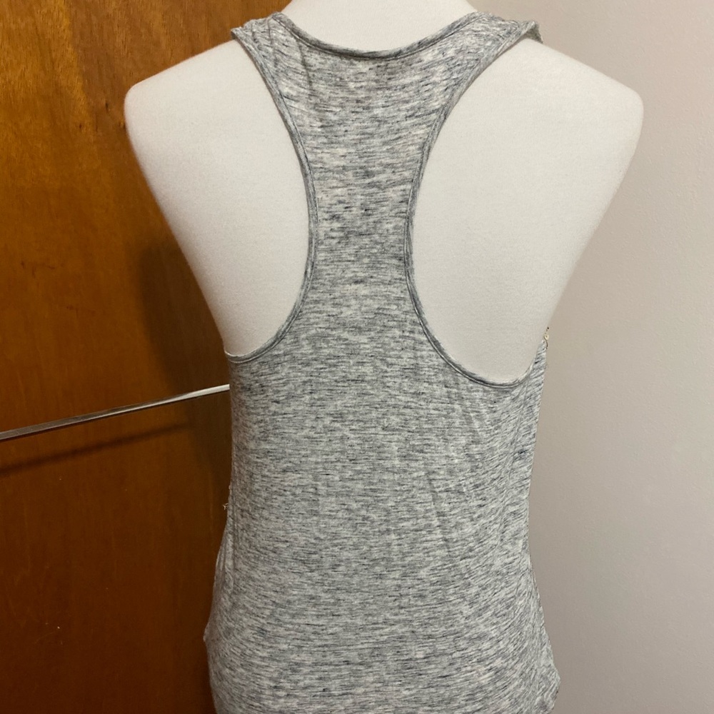 Express Sequin Detail Racerback Tank - Picture 4 of 4